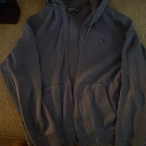 Polo by Ralph Lauren (L) Zip Coat w/ Hood, 100% Cotton